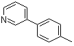 structure of CAS# 4423-09-0, 3-(4-Methylphenyl)pyridine;3-(p-Tolyl)pyridine; 4-(3-Pyridinyl)toluene; 4-(3-Pyridyl)toluene; 5-(4-Methylphenyl)pyridine