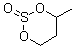 structure of CAS# 4426-51-1, 4-Methyl-1,3,2-dioxathiane 2-oxide;4-Methyltrimethylene sulfite; NSC 60195