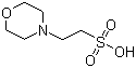 4-Morpholineethanesulfonic acid molecular structure (CAS 4432-31-9)
