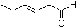 3-己烯醛分子结构 (CAS 4440-65-7)