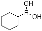 结构式 CAS# 4441-56-9, 环己基硼酸