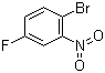 structure of CAS# 446-09-3, 2-Bromo-5-fluoronitrobenzene;1-Bromo-4-fluoro-2-nitrobenzene