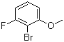 结构式 CAS# 446-59-3, 2-溴-3-氟苯甲醚