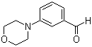 结构式 CAS# 446866-87-1, 3-吗啉基苯甲醛