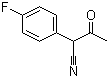 structure of CAS# 447-03-0, 2-(4-Fluorophenyl)-3-oxobutyronitrile;1-Cyano-1-(4-fluorophenyl)propan-2-one