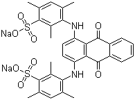 结构式 CAS# 4474-24-2, 酸性蓝 80