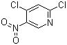 2,4-Dichloro-5-nitropyridine molecular structure (CAS 4487-56-3)