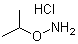structure of CAS# 4490-81-7, 2-(Aminooxy)propane hydrochloride;N-Isopropoxyamine hydrochloride; O-(1-Methylethyl)hydroxylamine hydrochloride; O-Isopropylhydroxylamine hydrochloride