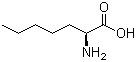(S)-2-Aminoheptanoic acid molecular structure (CAS 44902-02-5)