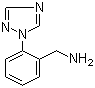 2-(1H-1,2,4-Triazol-1-yl)benzenemethanamine molecular structure (CAS 449756-97-2)