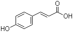 4-Hydroxycinnamic acid molecular structure (CAS 4501-31-9)