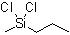 Propylmethyldichlorosilane molecular structure (CAS 4518-94-9)