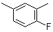 1,3-Dimethyl-4-fluorobenzene molecular structure (CAS 452-65-3)