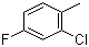 2-Chloro-4-fluorotoluene molecular structure (CAS 452-73-3)