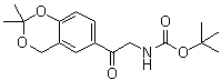 tert-Butyl N-(2-(2,2-dimethyl-4H-1,3-benzodioxin-6-yl)-2-oxoethyl)carbamate molecular structure (CAS 452339-71-8)