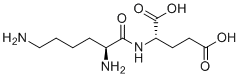 结构式 CAS# 45234-02-4, 赖氨酰谷氨酸