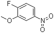 structure of CAS# 454-16-0, 2-Fluoro-5-nitroanisole;3-Methoxy-4-fluoronitrobenzene; 4-Fluoro-3-methoxynitrobenzene