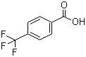 结构式 CAS# 455-24-3, 4-三氟甲基苯甲酸; 对三氟甲基苯甲酸