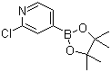 2-Chloropyridine-4-boronic acid pinacol ester molecular structure (CAS 458532-84-8)