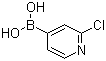 结构式 CAS# 458532-96-2, 2-氯-4-吡啶硼酸; 2-氯吡啶-4-硼酸