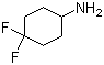 structure of CAS# 458566-84-2, 4,4-Difluorocyclohexanamine;(4,4-Difluorocyclohexyl)amine