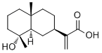 Ilicic acid molecular structure (CAS 4586-68-9)