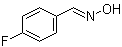 4-Fluorobenzaldehyde oxime molecular structure (CAS 459-23-4)