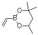 结构式 CAS# 4627-10-5, 4,4,6-三甲基-2-乙烯基-1,3,2-二氧硼杂环己烷