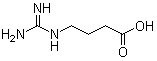 结构式 CAS# 463-00-3, 4-胍基丁酸