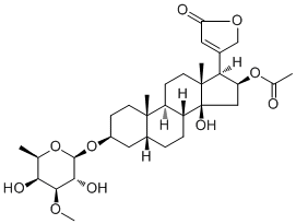 Neritaloside molecular structure (CAS 465-13-4)