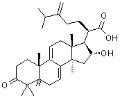 多孔覃酸 C分子结构 (CAS 465-18-9)