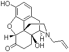 结构式 CAS# 465-65-6, 纳洛酮; (5alpha)-3,14-二羟基-17-丙-2-烯-1-基-4,5-环氧吗啡烷-6-酮