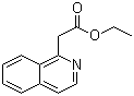 结构式 CAS# 46502-61-8, 异喹啉-1-乙酸乙酯