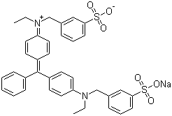 结构式 CAS# 4680-78-8, 酸性绿 3