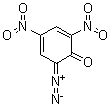 6-Diazo-2,4-dinitro-2,4-cyclohexadien-1-one molecular structure (CAS 4682-03-5)