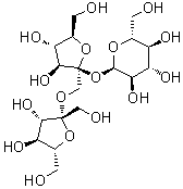 structure of CAS# 470-69-9, 1-Fructosylsucrose;1-Kestose; 1-Kestotriose; 1F-Fructosylsucrose; GF 2