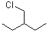 structure of CAS# 4737-41-1, 3-(Chloromethyl)pentane;1-Chloro-2-ethylbutane; 2-Ethyl-1-chlorobutane; 2-Ethylbutyl chloride
