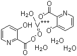 VO-Ohpic trihydrate molecular structure (CAS 476310-60-8)