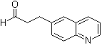 结构式 CAS# 476660-18-1, 6-喹啉丙醛