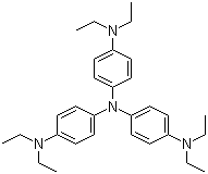 structure of CAS# 47743-70-4, Tris[4-(diethylamino)phenyl]amine