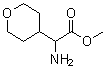 结构式 CAS# 477585-43-6, 2-氨基-2-(四氢-2H-吡喃-4-基)乙酸甲酯