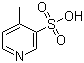 结构式 CAS# 4808-71-3, 4-甲基吡啶-3-磺酸