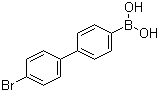 结构式 CAS# 480996-05-2, 4'-溴联苯-4-硼酸