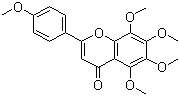 桔皮素分子结构 (CAS 481-53-8)