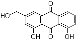 Aloe-emodin molecular structure (CAS 481-72-1)