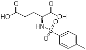 N-(4-甲基苯磺酰基)-L-谷氨酸分子结构 (CAS 4816-80-2)