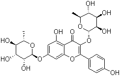 Kaempferitrin molecular structure (CAS 482-38-2)