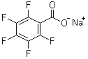 结构式 CAS# 4830-57-3, 五氟苯甲酸钠