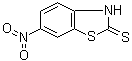 6-Nitro-2(3H)-benzothiazolethione molecular structure (CAS 4845-58-3)
