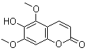 结构式 CAS# 486-28-2, 白蜡树精